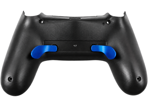 Controller fitted with long DualSense Edge-style back paddles